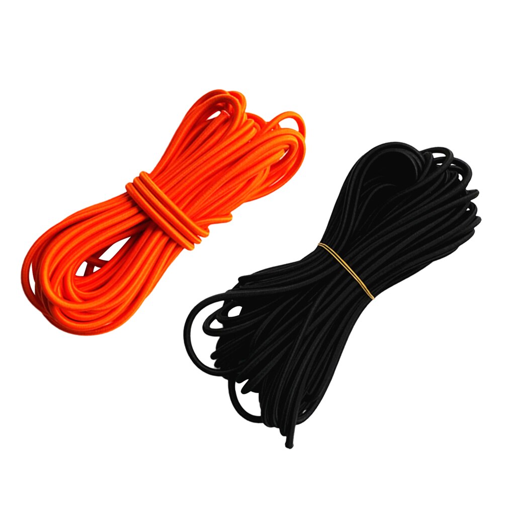 Elastic Bungee Shock Stretch Cord Rope 5mm for Transporting Crafting Outdoor