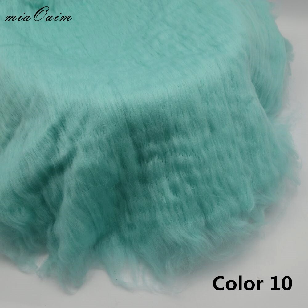 2 unids/lote diámetro = 56-58cm cesta de Manta peluda redonda relleno para recién nacidos atrezos para fotografía de bebés estudio foto telones de fondo