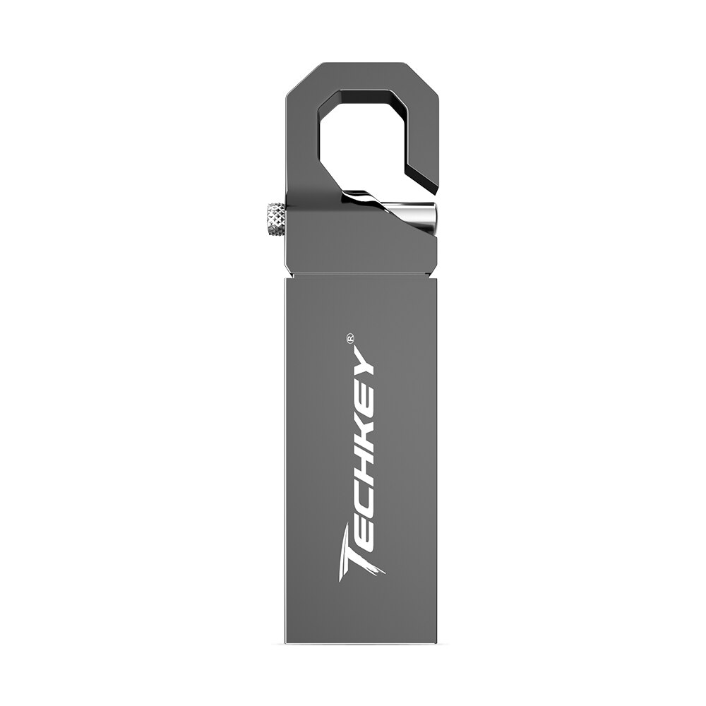 Techkey Pen Drive 64Gb 128Gb Metalen Zilveren Wate... – Vicedeal