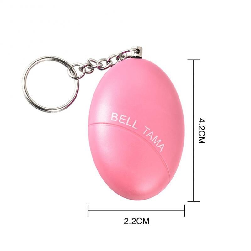 Draagbare Mini Alarm Defense Student Meisje Vrouwen Anti-Aanval Security Luid Alarm 120dB Geluid Frequentie Personal Security Alarm