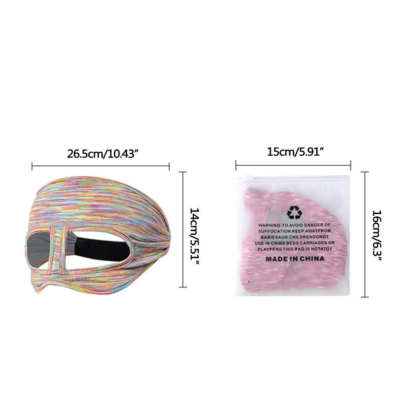 D0ua umweltfreundliche stoff-augenmasken, atmungsaktive abdeckung, kompatibel mit oculus quest 2/, quest 2 und htc vive, augenmaske mit elastischem schweißband