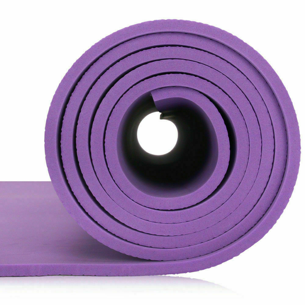 Halkfria yogamattor för fitness smaklös pilates picknick campingremmar gym fitness träningsdynor matta med bandage hotsale