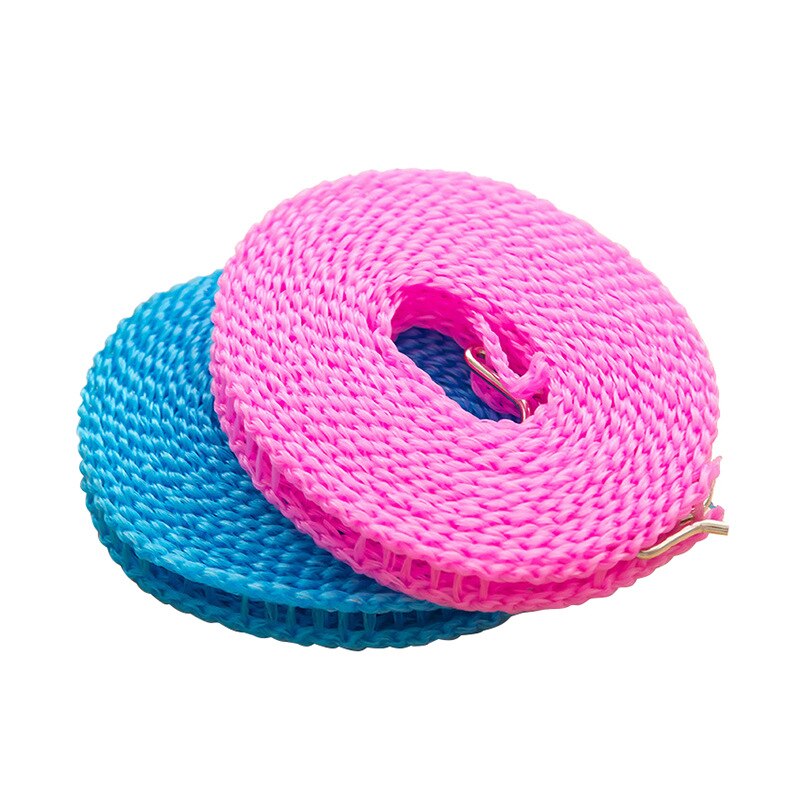 Tendedero retráctil de 3M/5M/8M/10M para ropa, perchas de línea de lavado antideslizantes para viajes al aire libre en casa: 5M