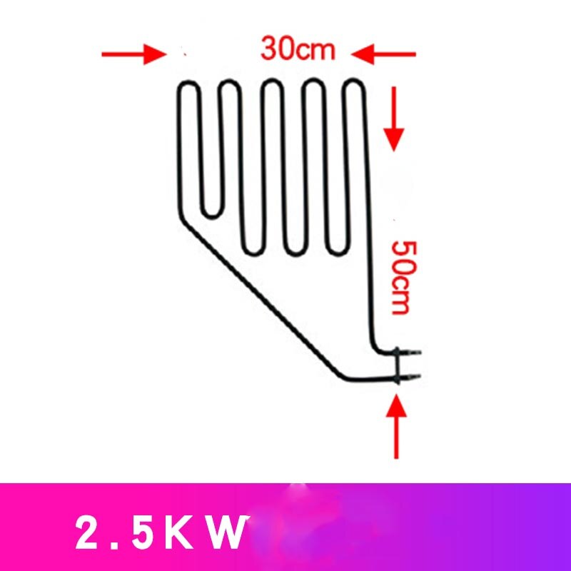 Sauna heating element 304 stainless steel for sauna heater electric tubular heater U-shaped heating element 1.5 / 2 / 2.5 / 3kw