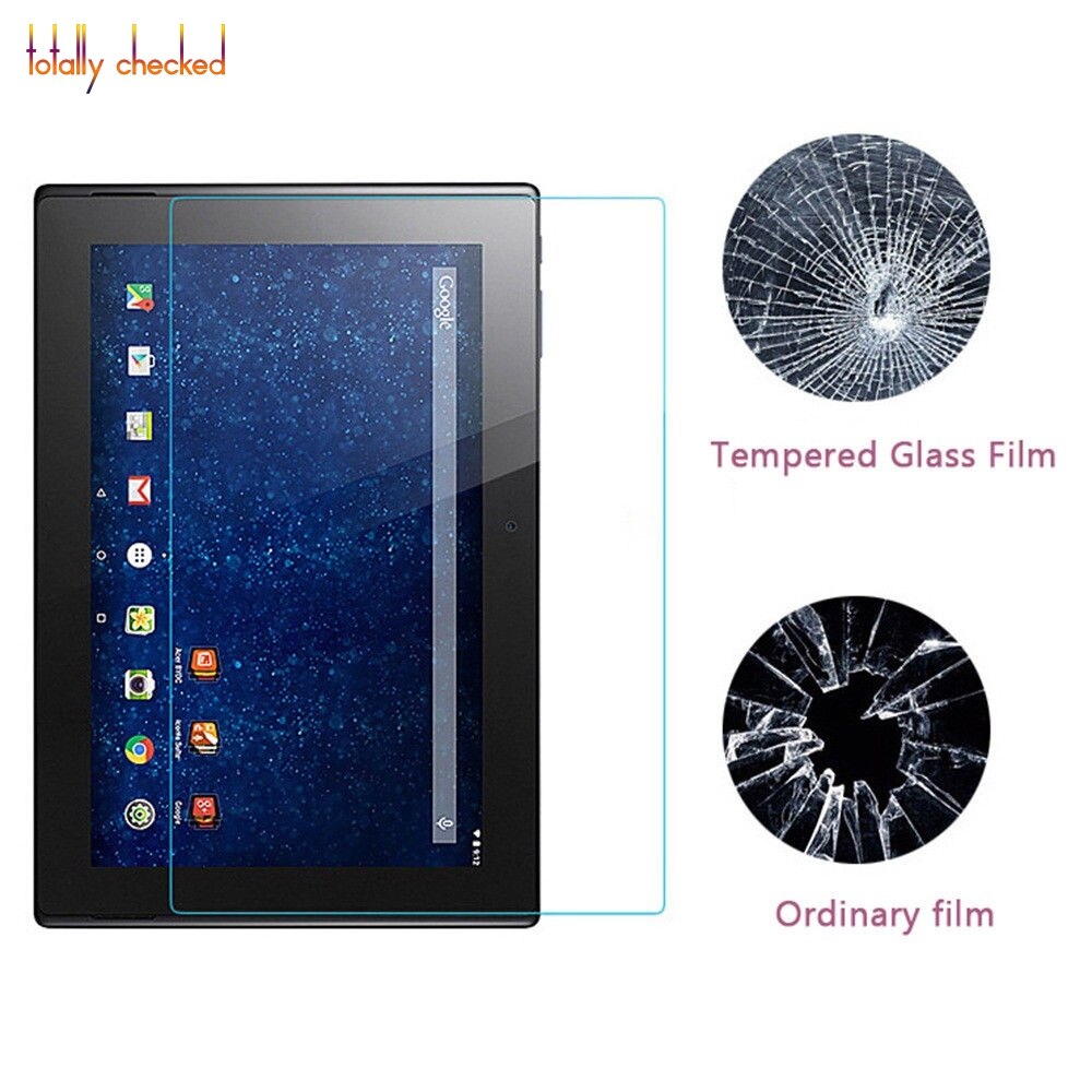 Universal 9H Tempered Glass Film Screen Protector For 10 10.1 Inch Tablet PC size" 256*155mm