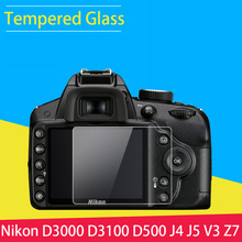 Screen Protector Gehard Glas LCD Film Voor Nikon D3000 D3100 D3200 J3 J4 J5