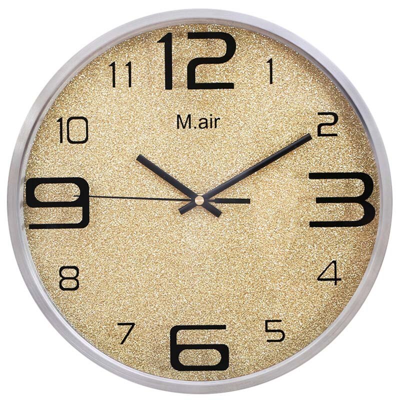 FASHION in THE CITY 3D DIY Mirror Surface Wall Clock Big Size Wall