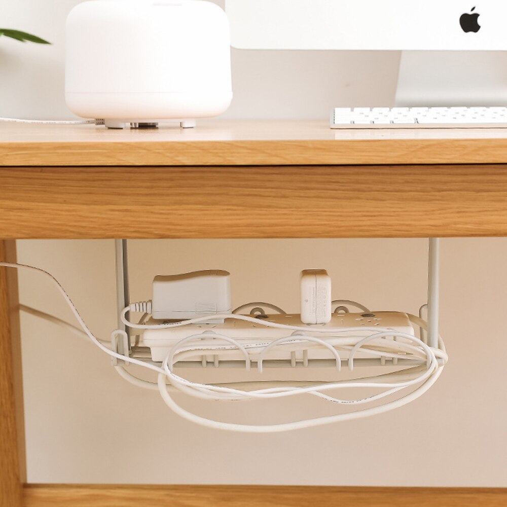 Hängen Draht Lagerung Gestell Unter Schreibtisch Kabel Verwaltung Fach Draht Kabel Energie Streifen Adapter Organizer Regal Korb Halfter