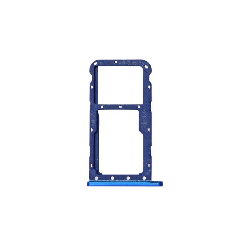 Voor Huawei P20 Lite Sim Lade Houder Sim Card Tray Slot Houder Connector Container Voor Huawei Nova 3E Vervangende Onderdelen: Nova 3E Blue
