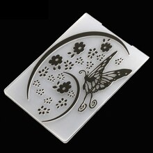 10 Cartelle Per Goffratura 15x3 Cm - Stencil In Plastica Per Scrapbooking E Carte - Foto 2