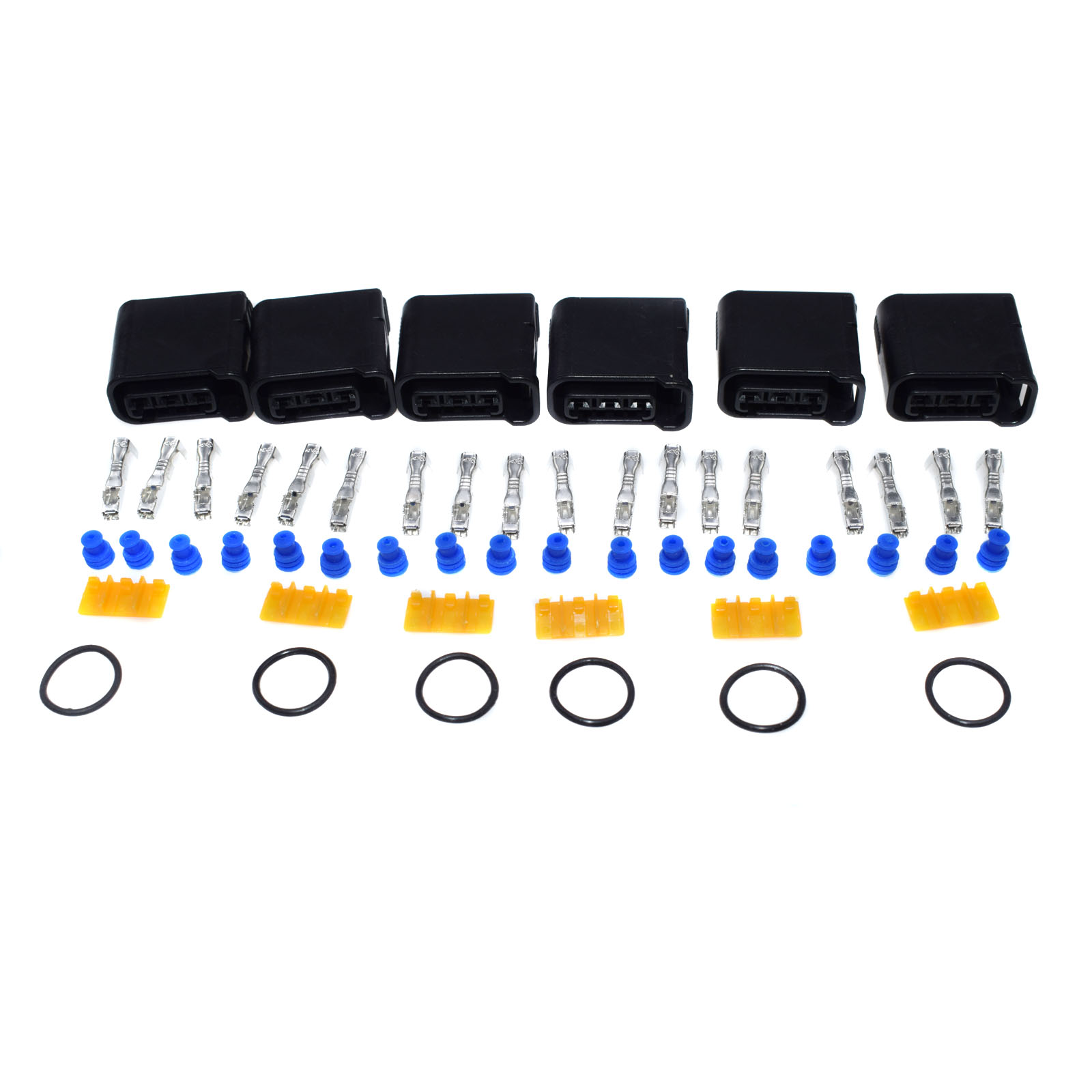 SMILING WAY# Ignition Coil Connector Harness Terminal Plug Seals Kit For Subaru Impreza WRX STi EJ20 EJ25 EZ30 2002: 6 kit