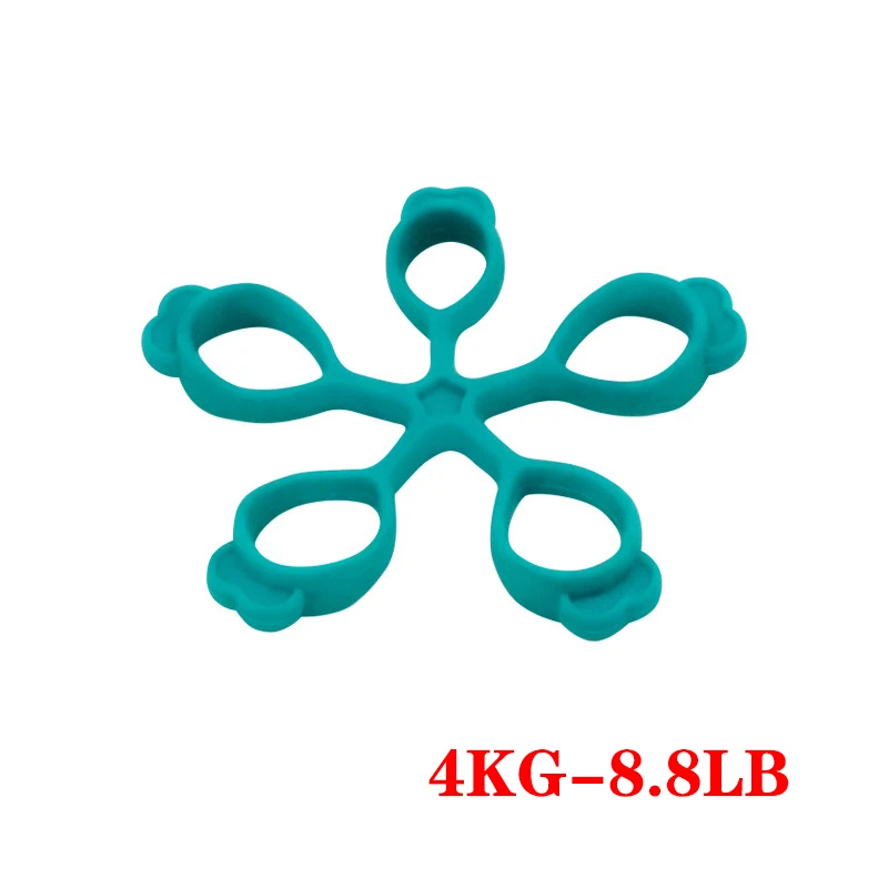 Expansor de dedo de silicona, fortalecedor de agarre de mano, entrenador de fuerza de agarre para artritis, ejercicio del túnel carpiano, guitarra y escalada: Morado