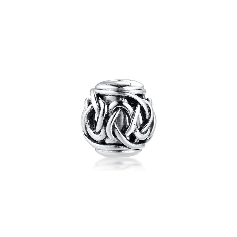 Colección de esencia, amuleto de amistad, cuentas de plata S925 para la fabricación de joyas, compatible con pulseras Essence Pulseira esencia