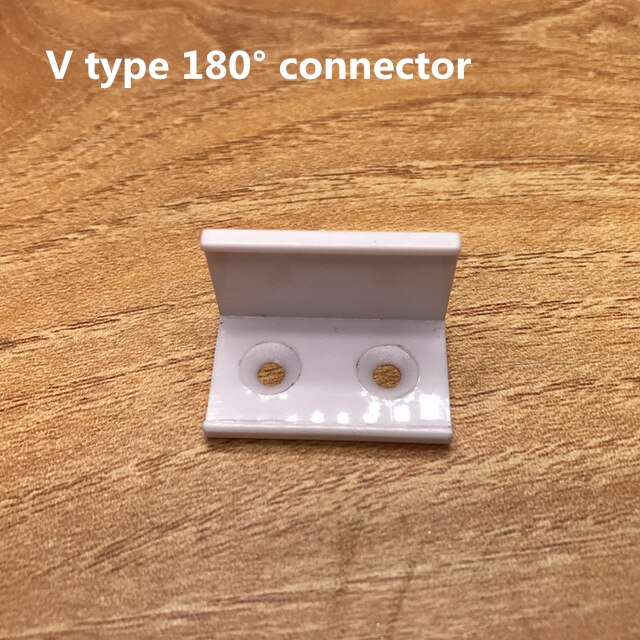 90/180 Graden Hoek Connector, Led Hoek Aluminium Profiel Link, V Profiel Connector U Profiel Connector: Licht Groen