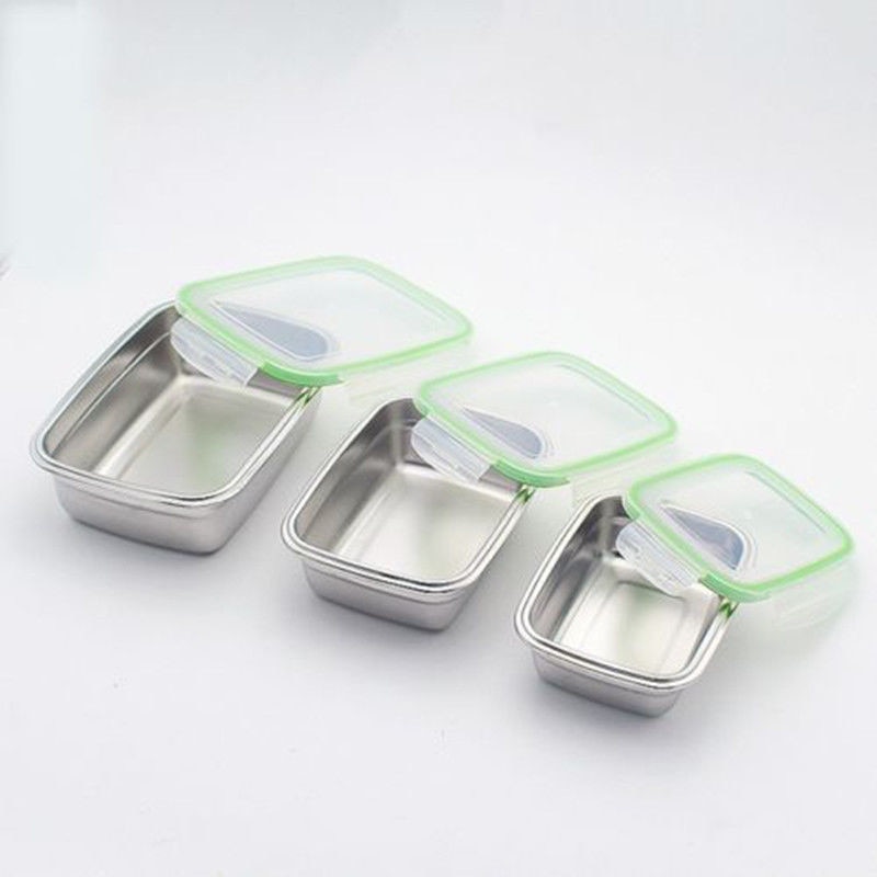 Layer Stainless Steel Thermal Insulated Lunch Box Bento Food Container School