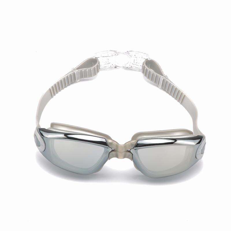 Volwassen Hd Zwemmen Goggle Waterdicht Badmode Brillen Zwemmen Duiken Water Bril Mist Voorkomen Electroplated Frame Zwembril: 03