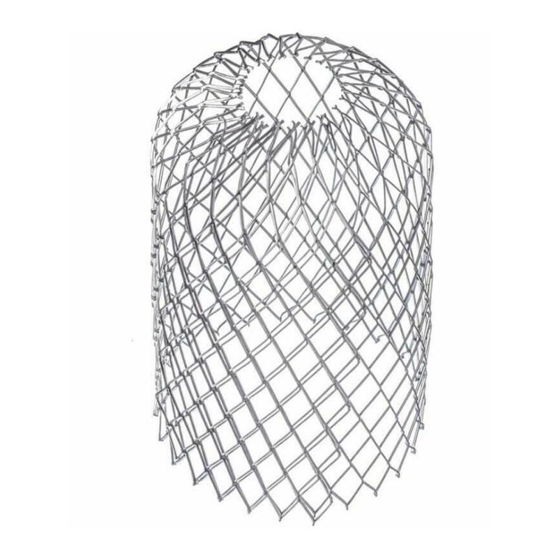 Roof Gutter Balloon Guard Filters, Plastic Downpipe Stops Leaf Drains, Rainwater Discharge, Polypropylene, Black