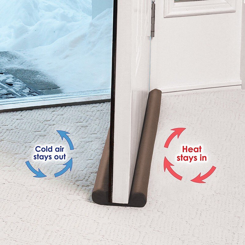 Twin Deur Draft Dodger Guard Stopper Energiebesparing Protector Doorstop Home Decor
