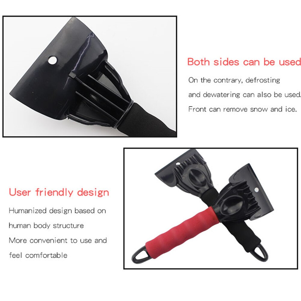 Auto Voorruit Ijskrabber Plastic Sneeuw Schop Borstel Sneeuw Removal Voor Auto &#39;S En Kleine Vrachtwagens Car Cleaning Accessoires