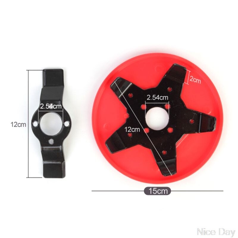 Dual-use Weeder Plate Lawn Mower Trimmer Head Brushcutter Grass Cutting Machine