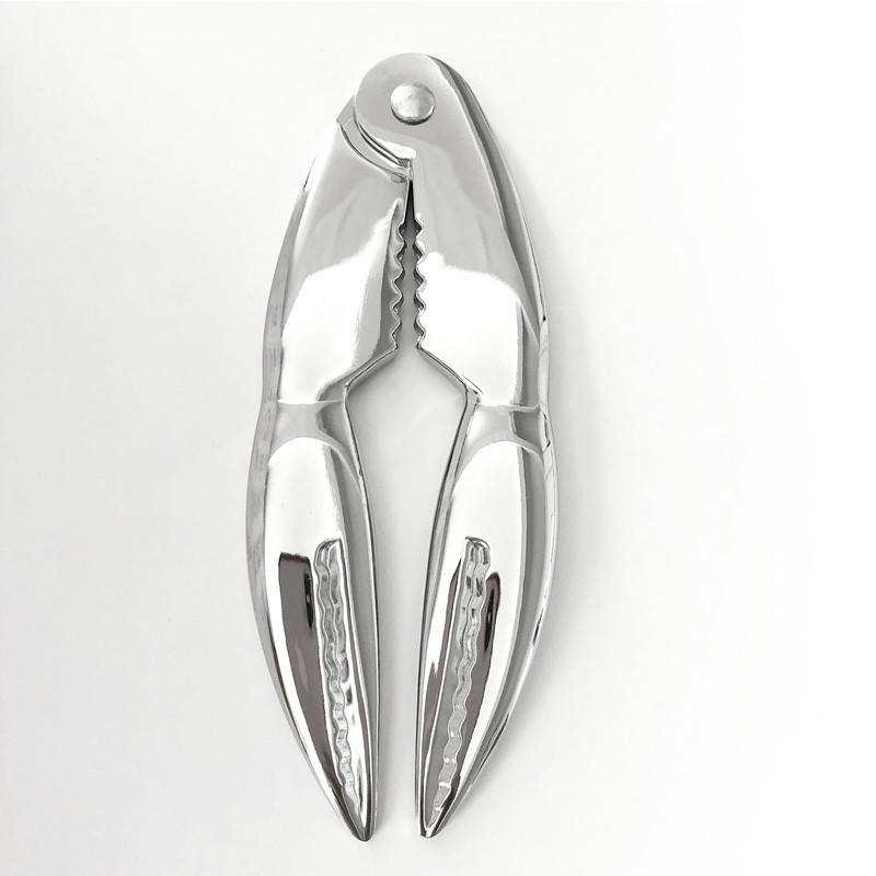Seafood Tongs Zinc Alloy Crab Claw Shaped Tongs Cooking Food Clamp Kitchen Tools for Lobster Crab Shrimp Seafood Tools