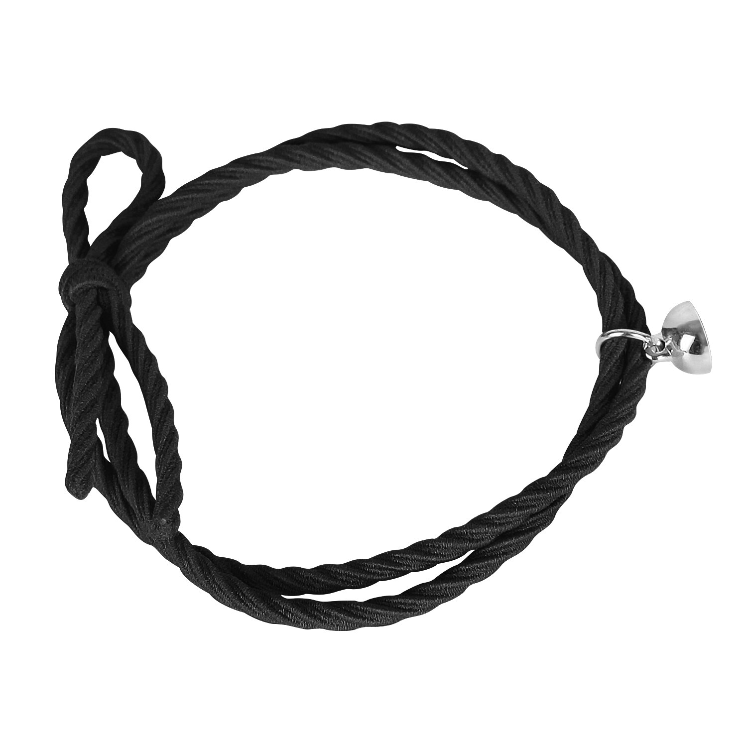 Attraktive Paar Armbinde für frauen Charme Armbinde Freundschaft Seil Geflochtene Abstand Magnetische Armbinde Liebhaber Schmuck: VERMEIL