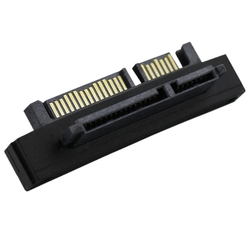 Sata Adapter abwärts/oben abgewinkelt Sata 22Stift 7 15 Stecker zu Buchse Verlängerung konverter 90 Grad Esata Sas Kabel Adapter Computer kabel