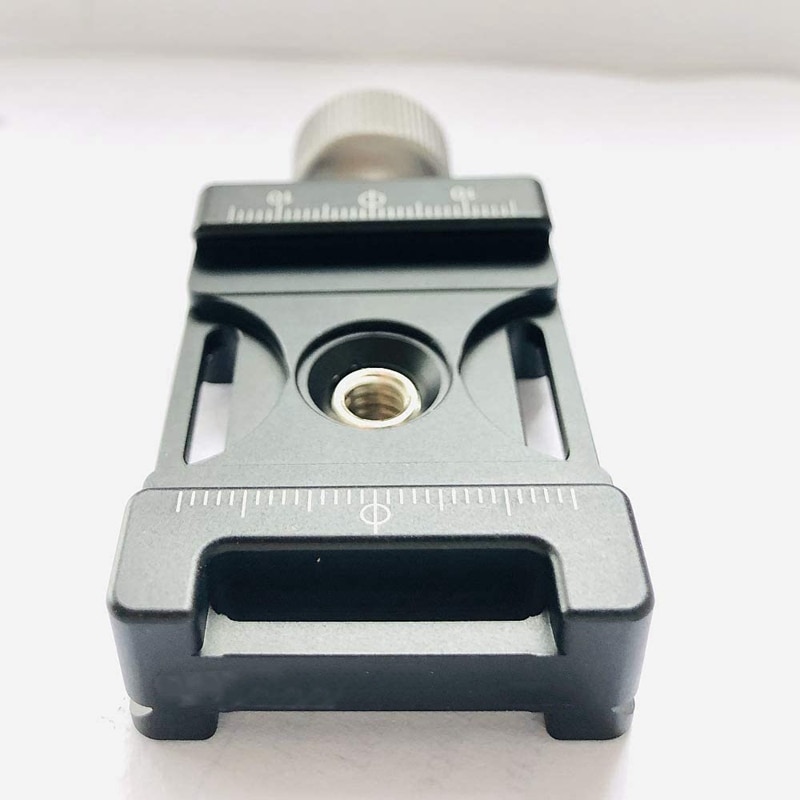 DC-38Q Aluminum Alloy Quick Release Plate Clamp Compatible with Arca Swiss for 38mm QR Plate Camera Accessories