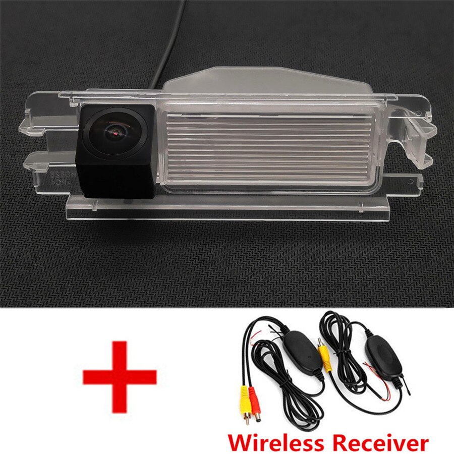 Fisheye HD Dynamic Trajectory Wireless Car Rear View Camera For Renault Dacia Sandero II Stepway 2 Logan 1 2 MCV Clio 2 Pulse: Wireless Fisheye / Fixed Parking Line