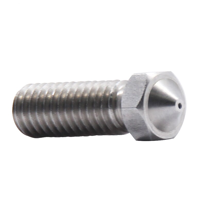 3D Printer Rvs Vulkaan Nozzles Extra Verlengen Extruder 0.2Mm-1.2Mm Voor 3.0Mm Filament Alle Metalen m6 Nozzle