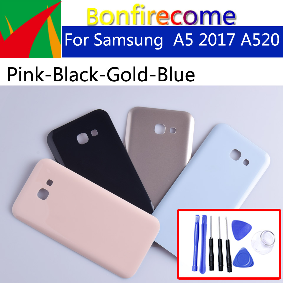 A520 voor samsung  a5 a520 a520f sm -a520 behuizing batterijdeksel achterklep behuizing achterklep chassis shell vervanging
