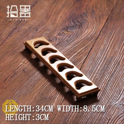 Plateau à thé chinois en bambou, fait à la main, Table à thé, planche à thé, théière Puer, conteneur de rangement, tasse, assiette, outils de cuisine, accessoires, 1 pièce: 6