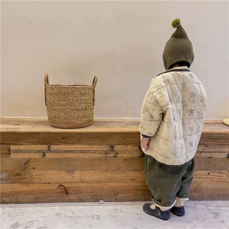 Ropa de otoño e invierno para niños, Abrigo acolchado de algodón, abrigo de invierno para niñas, abrigo de algodón