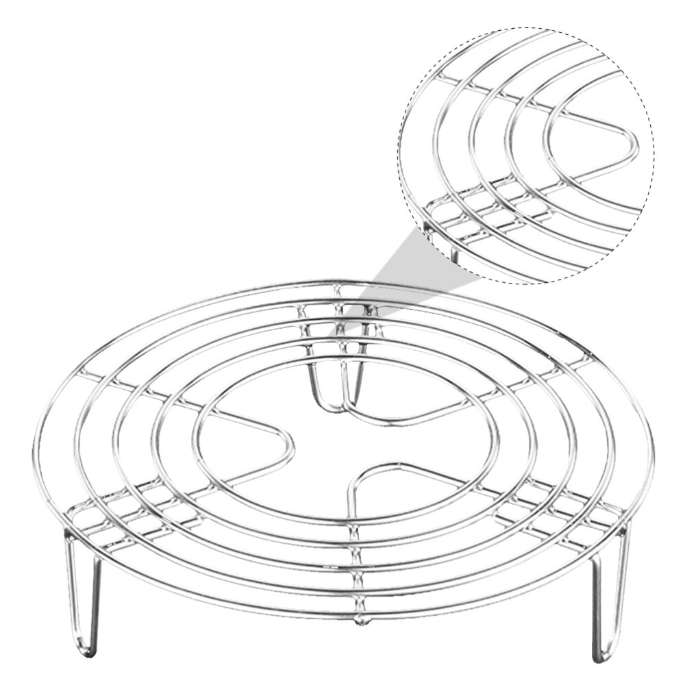 Roestvrij Staal Stoomboot Rack Multi-purpose Ronde Koeling Rack Voor Stomen