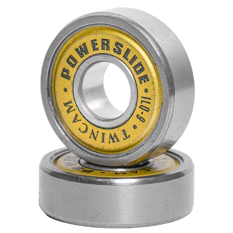 Powerslide – roulements à billes 100% d&#39;origine, 16 pièces, patins en ligne ILQ-9, roulement à bille Miniature, couverture dorée EVO, 608