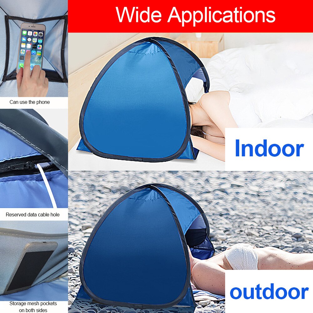Ombrellone da campeggio per tende da spiaggia piccola tenda da sole protezione UV estate mare tende da sole tenda da spiaggia pieghevole leggera