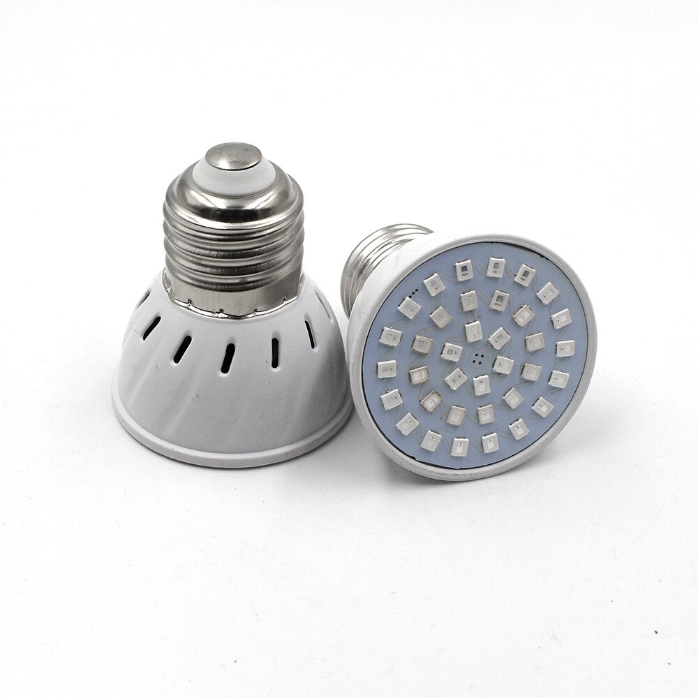 LED Plant Growth Lamps 3W GU10 Red Blue Light Indoor E27 E14 MR16 36LEDS SMD Reflector Lamp Lights for Seedling Vegetable