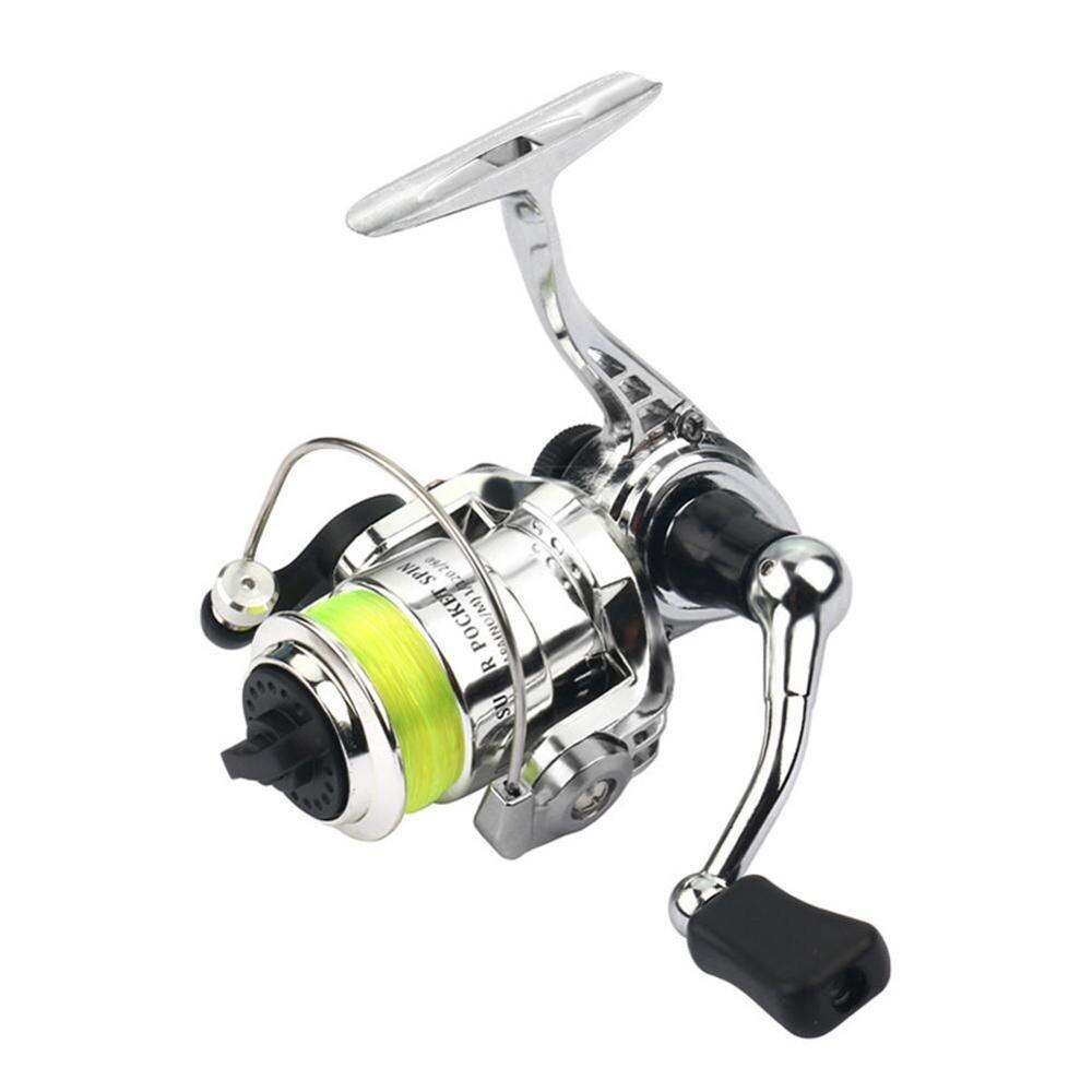 Mini 100 Pocket Fishing Fishing Small 4.3:1 Metal Wheel Pesca Small Fishing reel