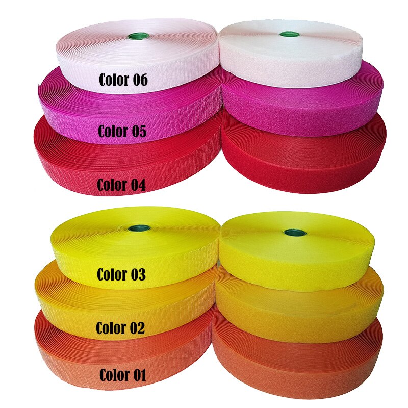 40mm Width no adhesive fastener tape stick clothing tape sewing accessories hook loop sticker strip strap stick 3 meters