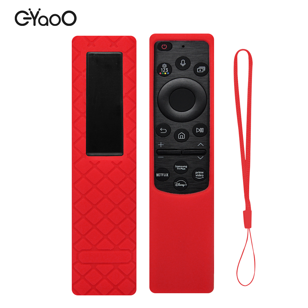 Samsung BN59-01385 BN59-01386 TM2280E Silikonowa osłona do pilota Samsung Smart TV Solar Cell: Czerwony