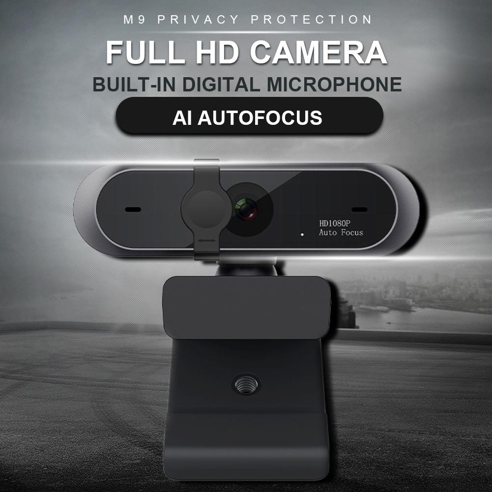 Webcam 1080p USB 1920*1080 Web Camera Full Hd 1080p Web Cam Per Il Computer Con Riduzione Del Rumore microfono Messa A Fuoco Automatica Del Computer Portatile Caldo