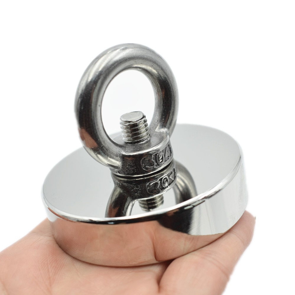 Strong Neodymium magnet super powerful search magnet hook power magnetic fishing magnet salvage permanent NdfeB holder