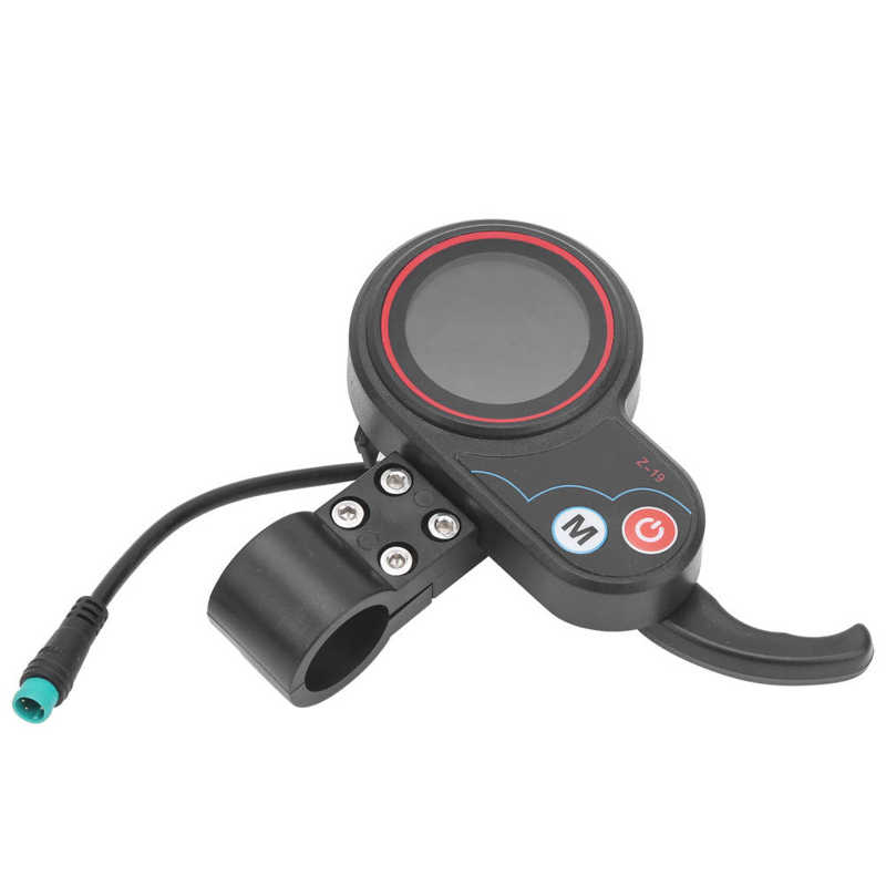 Scooter Speed Controller LCD Display Control Panel with Wire for Electric Bicycle Electric Scooters Electric Cars Electric
