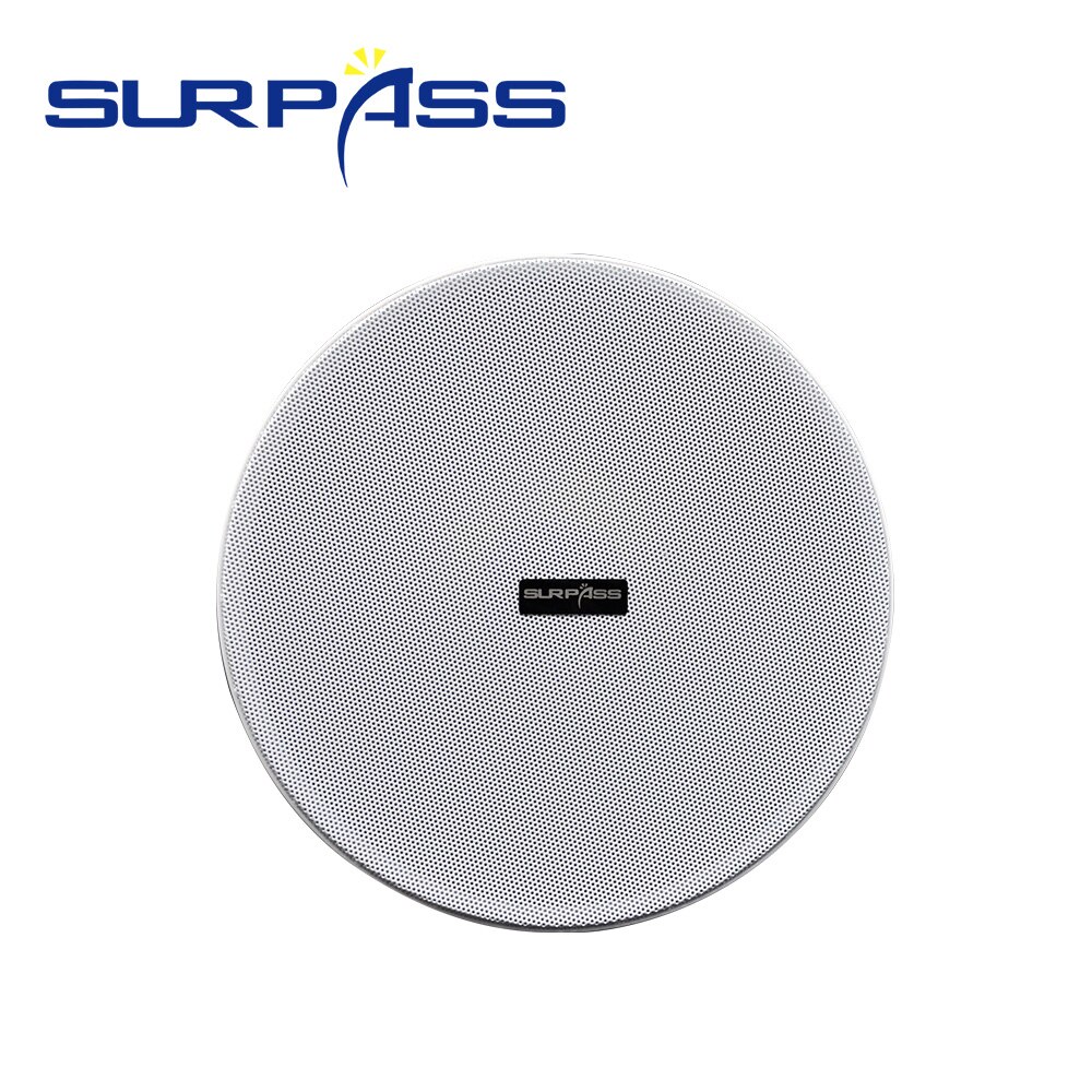 PA System Dustproof Speaker In Ceiling 4'' Coxial 40W Peak Power Two Way Background Music Speakers for Home Theater Loudspeakers