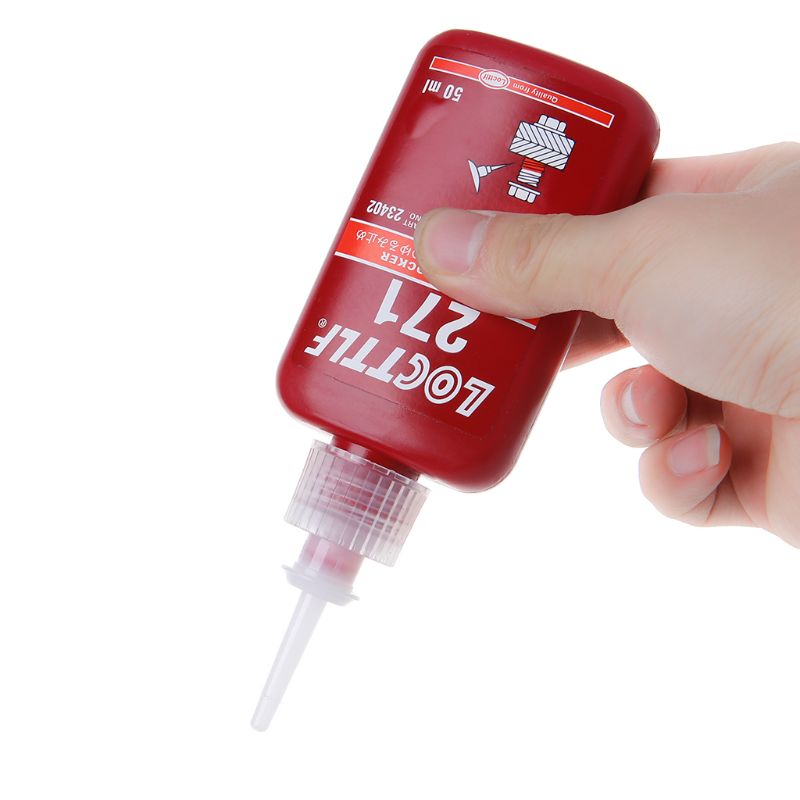 271 Thread Locker Adhesive Sealant Glue Locktite Prevent Oxidation Screw Use 50ML