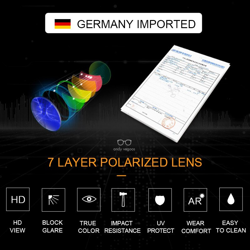 VEGOOS klasyczne lotnicze okulary przeciwsłoneczne mężczyźni spolaryzowane ochrona UV400 metalowa rama wiosna pilot jazda samochodem łowienie ryb okulary #3025M