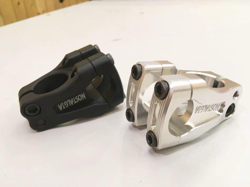 Nostalgi komponenter 7075-t6 cnc street bike dirt jump stem 25.4/28.6 superlight 149g