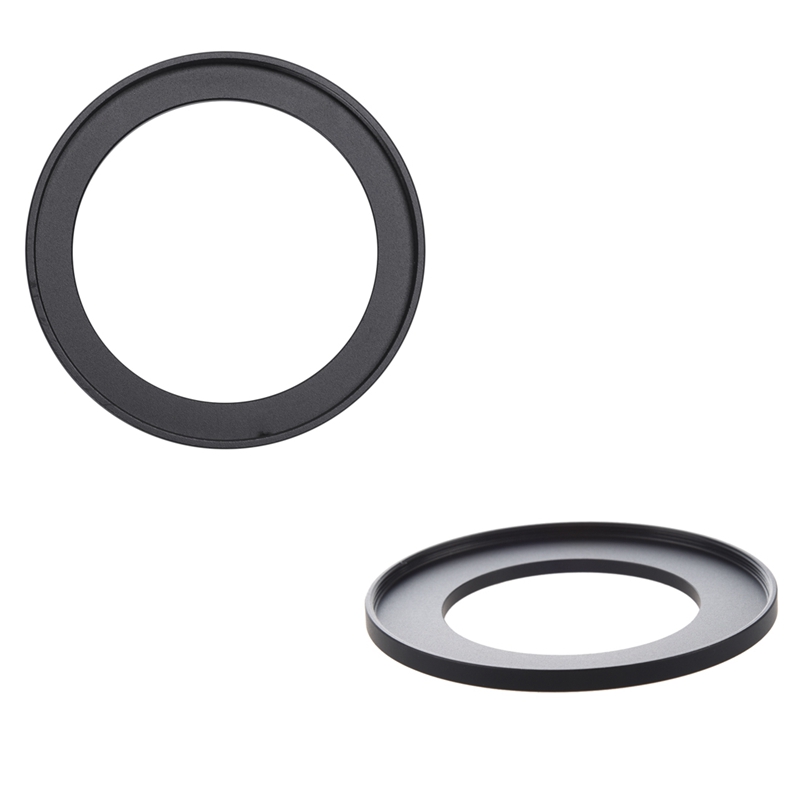2 stück kamerafilter-objektiv-Schritt-hoch-Ring-Adapter 49mm zu 72mm & 49mm zu 58mm