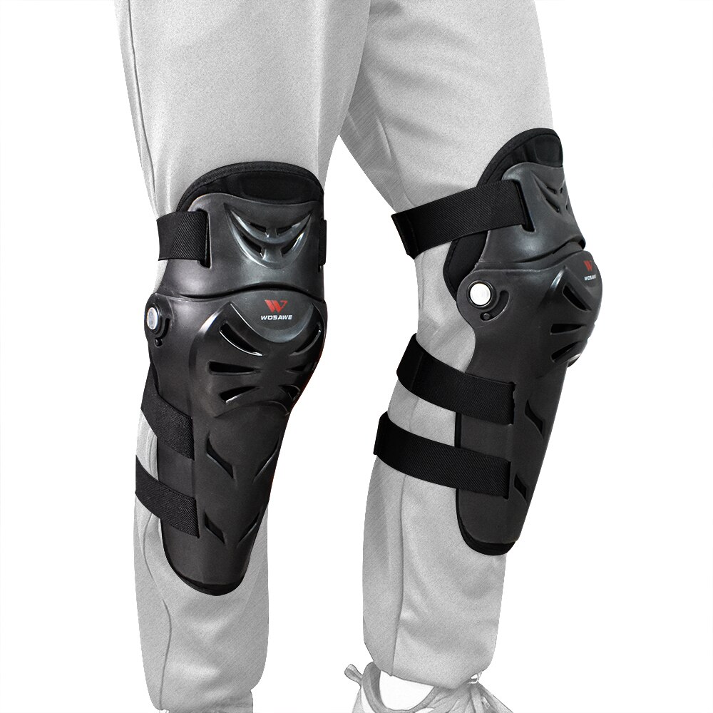Wosawe voksen motorcykel knæbeskyttere albuebeskyttere moto racing beskyttelsesudstyr ride guard motocross motorcykel knæbeskyttere