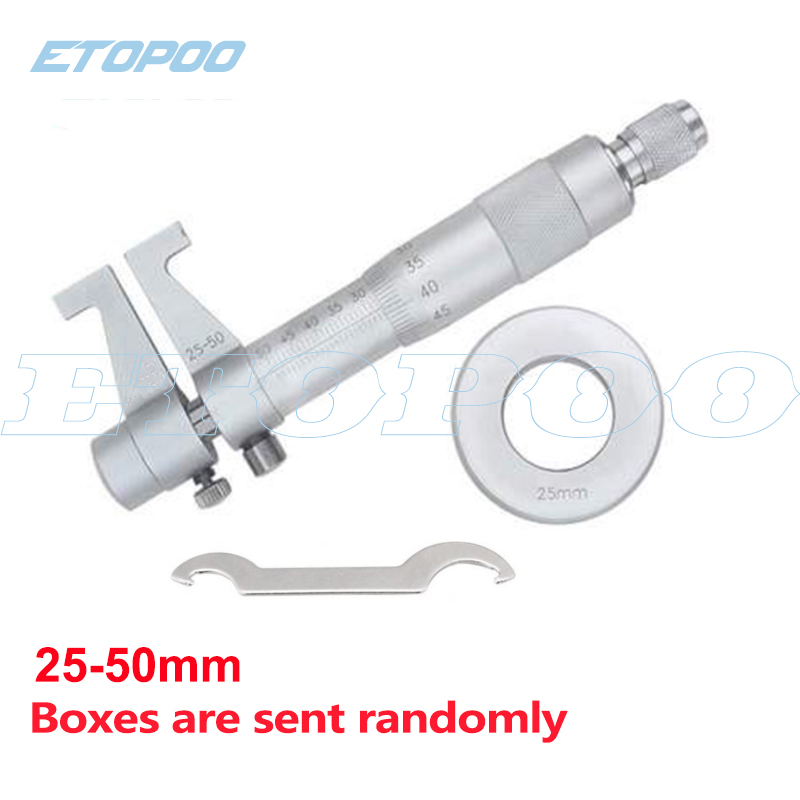 Micrometer caliper gauge 25-50mm Inside Micrometer for inside measurement Good